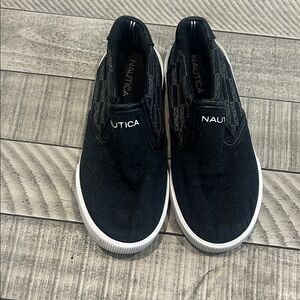 Nautica Black Kids Sneakers